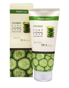 [Farmstay] Увлажняющая пенка для умывания с экстрактом огурца Cucumber Pure Cleansing 180мл 27.04.24