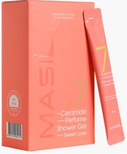 [MASIL] Парфюмированный гель для душа с церамидами аромат ириса 7 /  8ml*20 SWEET LOVE до 01.01.26