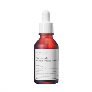[MARY & MAY] Сыворотка для лица ОСВЕТЛЯЮЩАЯ НИАЦИНАМИД/АЙВА Niacinamide/Chaenomeles 30мл до 08.08.26