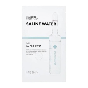 [M] Тканевая маска для чувствительной кожи лица MASCURE AC CARE SOLUTION SHEET 1шт до 01.12.25